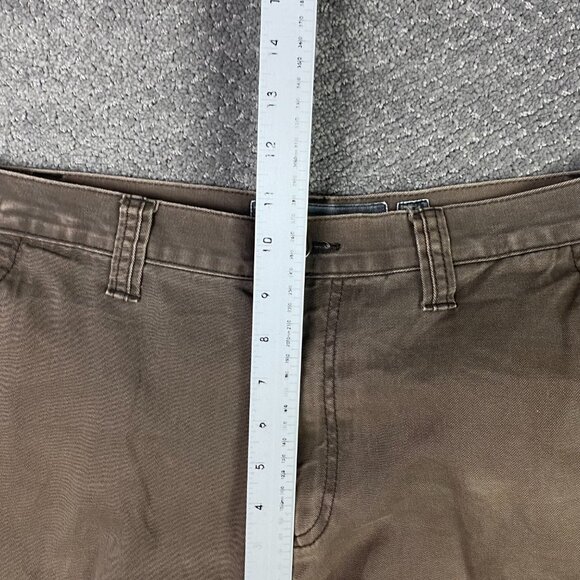 Vintage Old Navy Loose Cargo Pants Men's 31 x 30 Fits 32 x 29 Brown Baggy - Picture 9 of 12